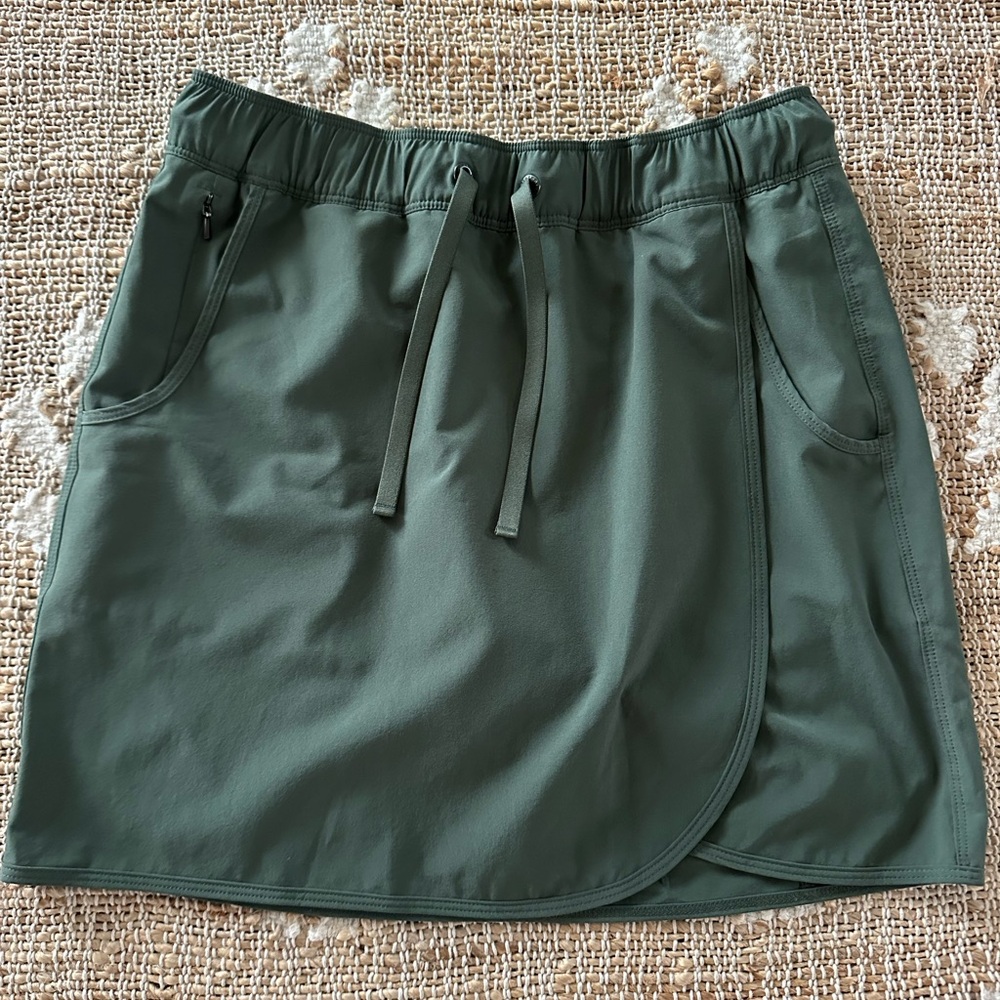 Patagonia Forest Green Active Skort